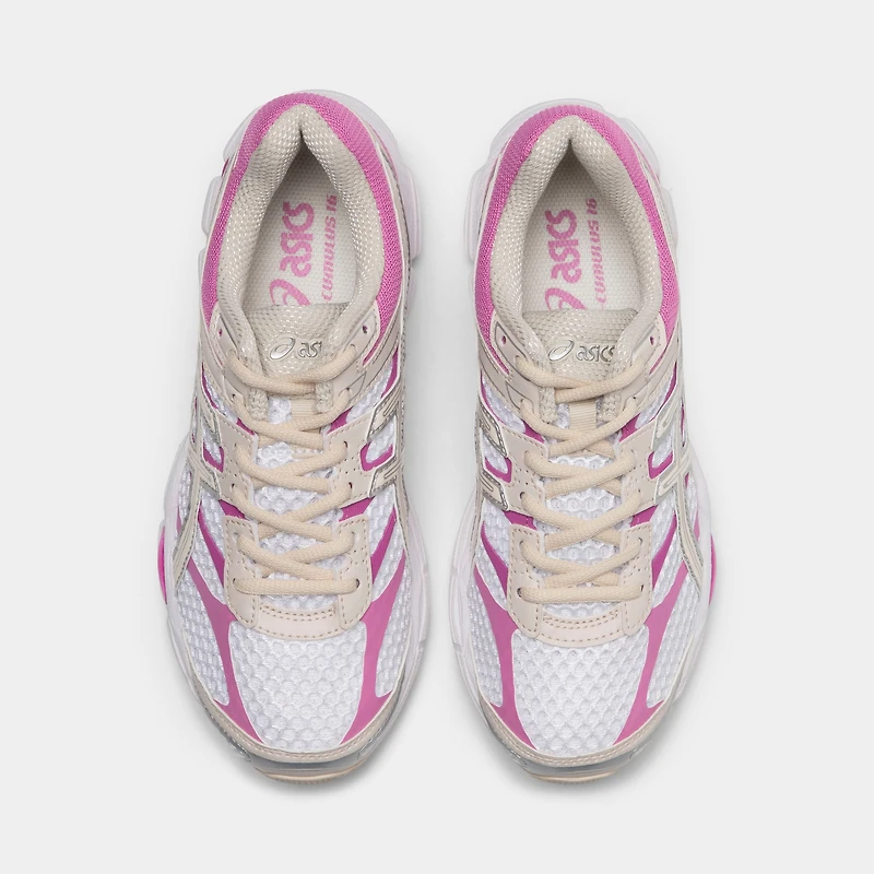 ASICS Women's Gel-Cumulus 16 White / Cream Pink