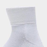 Sonneti Basic Quarter Socks 6-Pack White / Black