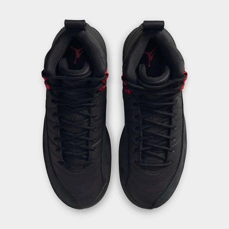 Jordan 12 Retro GS Noir / Rouge Universitaire