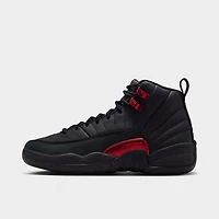 Jordan 12 Retro GS Noir / Rouge Universitaire
