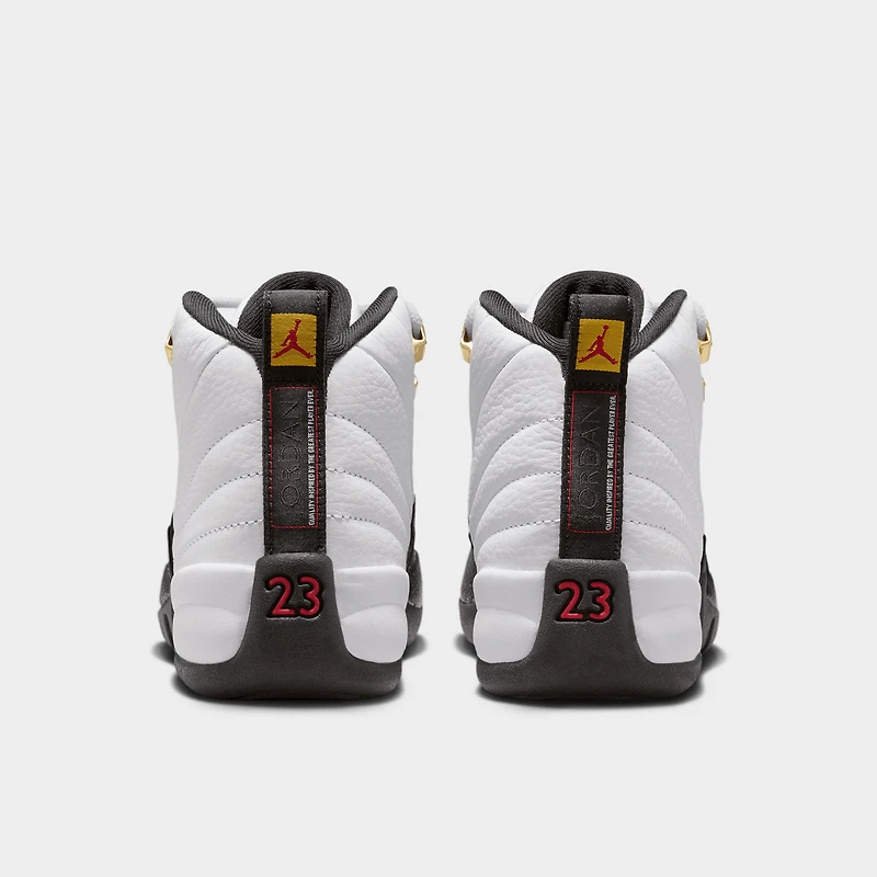 Jordan 12 Rétro GS Blanc / Noir Taxi