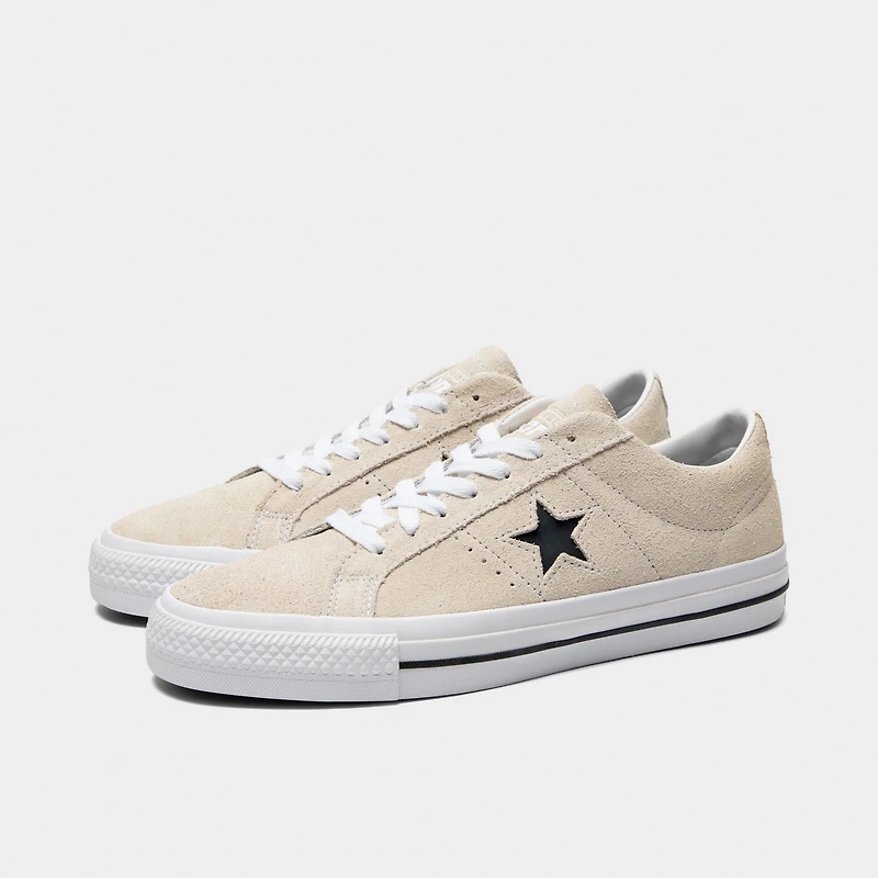 Converse One Star Pro Suede Egret