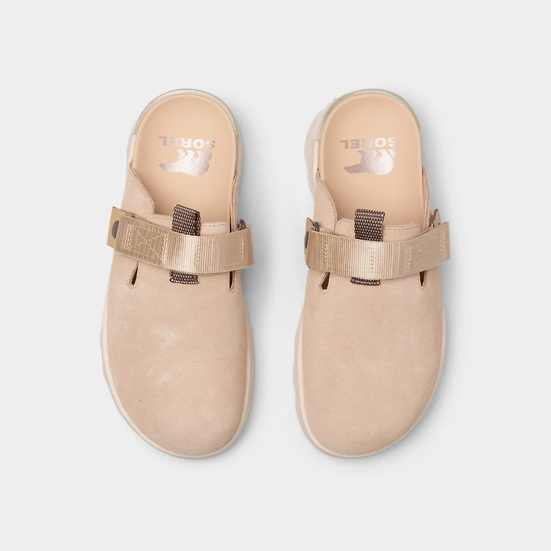 Sorel Women's Vibe Clog Nova Sand / Midnight Cocoa