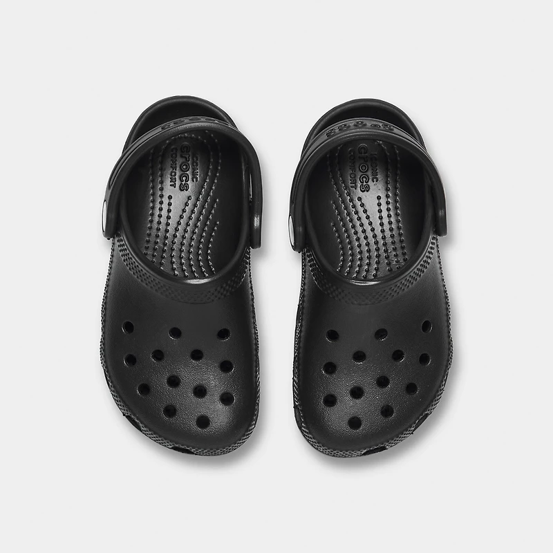 Crocs Toddler's Classic Clogs / Black