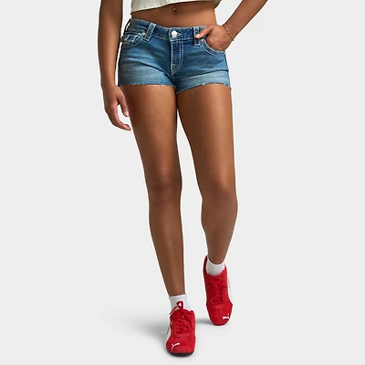 True Religion Women's Wing Joey Cut Off Flap Big T / Gahan