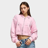 True Religion Femmes Chandail à Capuchon Zippé / Conte de fées