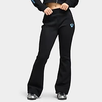 True Religion Women's Mid Rise Bootcut Pants / Black