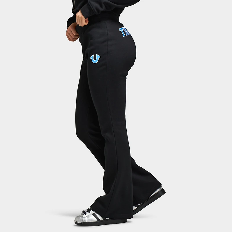 True Religion Women's Mid Rise Bootcut Pants / Black