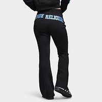 True Religion Women's Mid Rise Bootcut Pants / Black