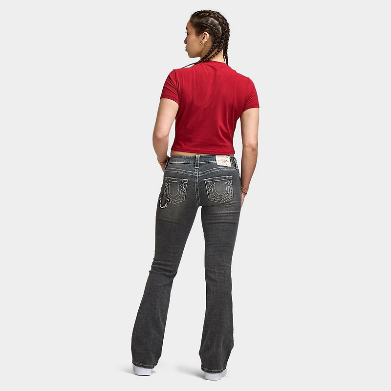 True Religion Crystal Baby Tee / Red Dahlia