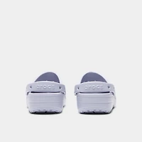 Crocs Women's Classic Floral Cut Out Clog / Purple Moon