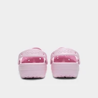 Crocs Women's Classic Floral Cut Out Clog / Pink Milk