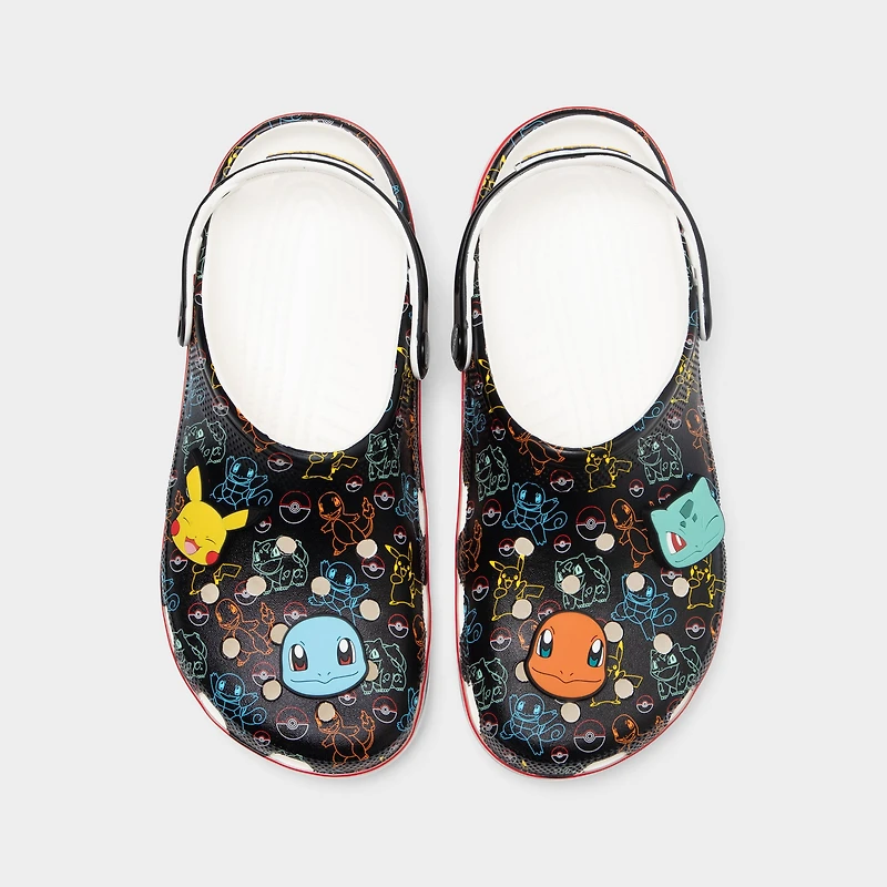 Crocs X Pokemon Black / Red