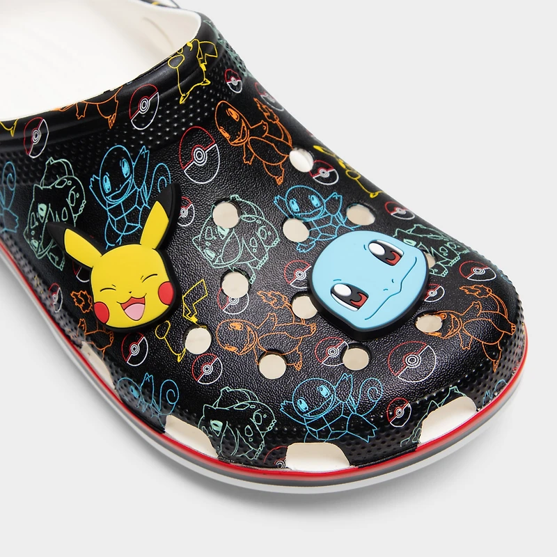 Crocs X Pokemon Black / Red