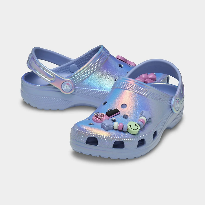 Crocs Enfants Sabots Classique Soirée Pyjama / Bleu Brumeux