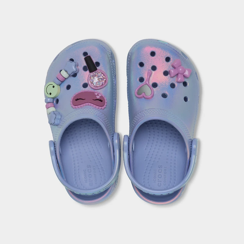 Crocs Nourrisson Classique Sabots Soirée Pyjama / Bleu Brume