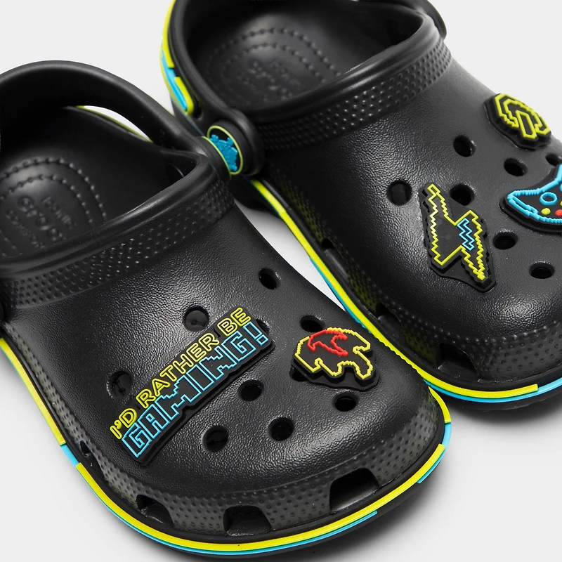 Crocs Children's Classic Gamer Clog / Black
