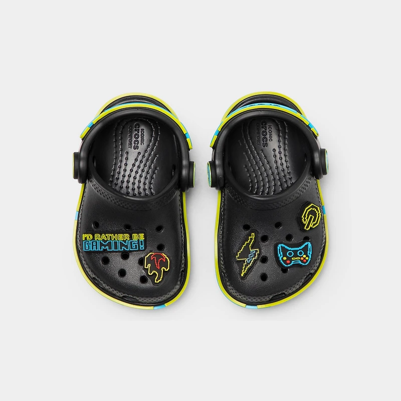 Crocs Nourrisson Sabots Classique Gamer / Noir