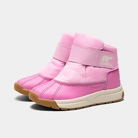 Sorel Children's Whitney 3 Strap Mid Waterproof Boots Pink Flare / Orchid