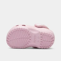 Crocs Toddlers' Classic Unicorn Iridescent Shimmer Clog / Pink Milk