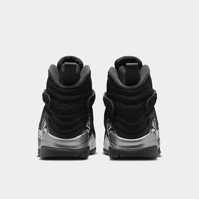 Jordan 8 Retro GS Noir / Blanc - Gris clair