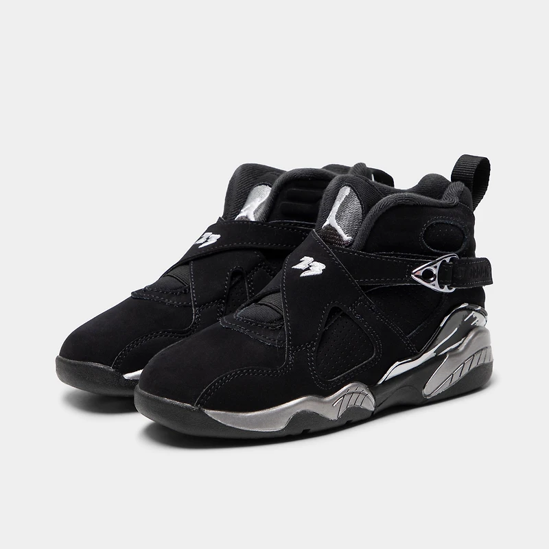 Jordan 8 Rétro PS Noir / Blanc - Gris clair