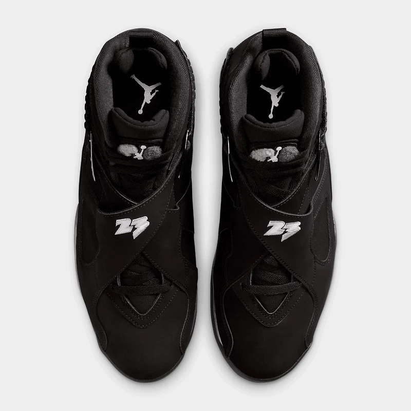 Jordan 8 Retro Black / White - Light Graphite