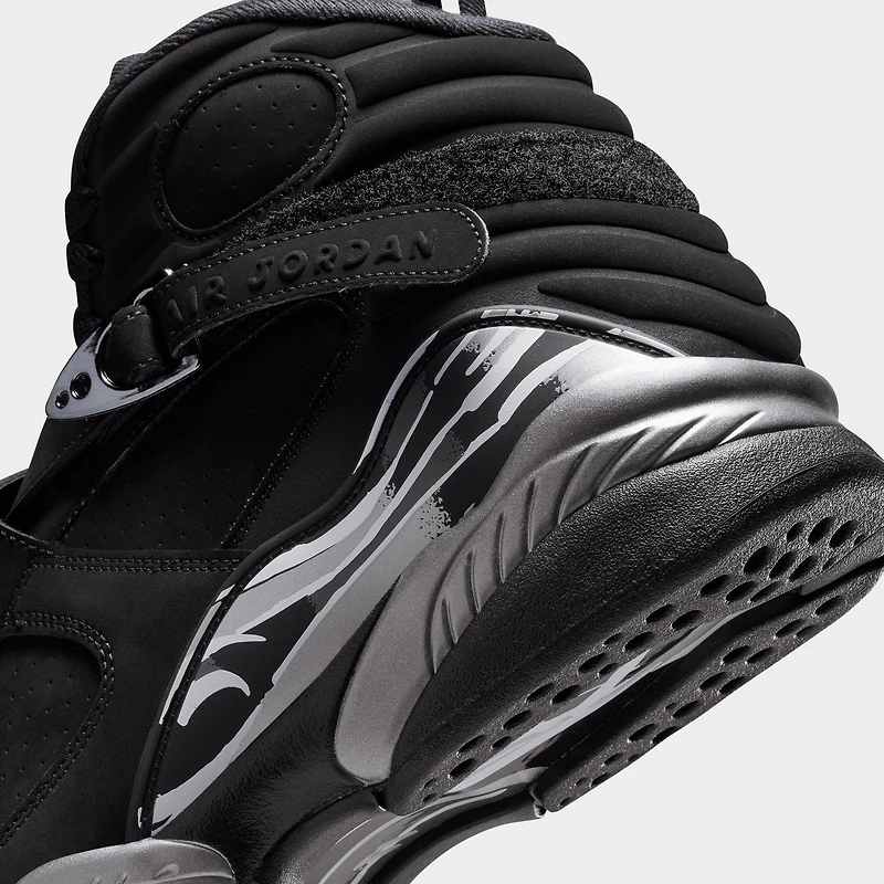 Jordan 8 Retro Black / White - Light Graphite