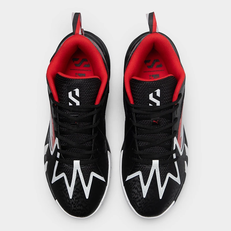 PUMA Scoot Zeros Black / White - Red