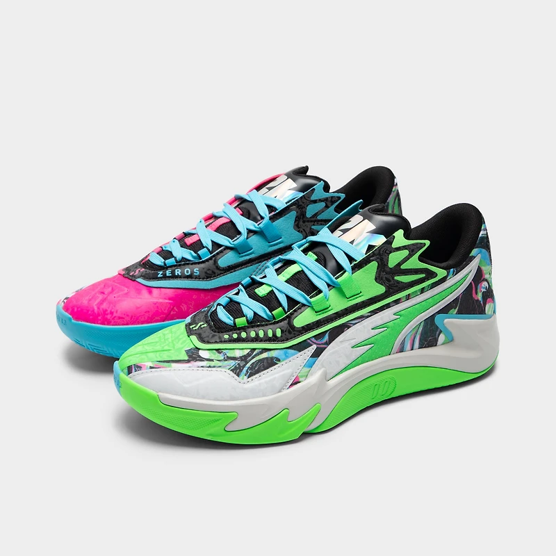 PUMA Scoot Zeros II Green / Black - Pink