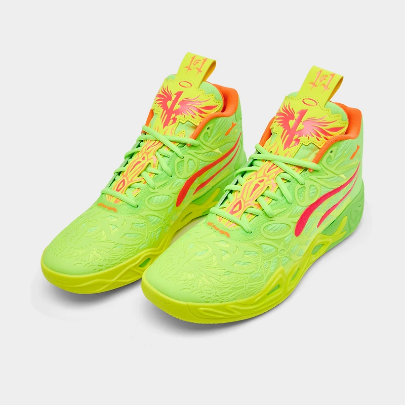 PUMA x LaMelo Ball MB.04 Yellow Alert / Green Glare - Pink