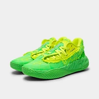 PUMA Juniors MB.05 Vert fluo - Jaune