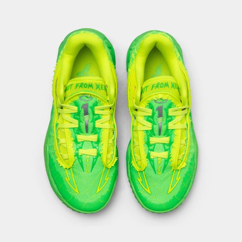 PUMA Juniors MB.05 Vert fluo - Jaune