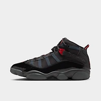 Jordan 6 Rings Black / Fire Red - Anthracite