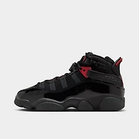 Jordan 6 Rings GS Black / Fire Red - Anthracite
