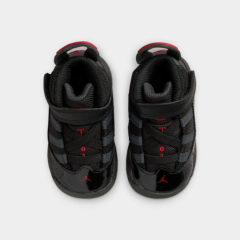Jordan 6 Rings TD Black / Fire Red - Anthracite