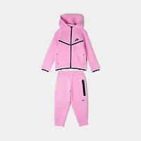 *Vérifier les détails* Nike Sportswear Enfant Ensemble chandail à capuche zippé Tech Polaire / Rose pâle