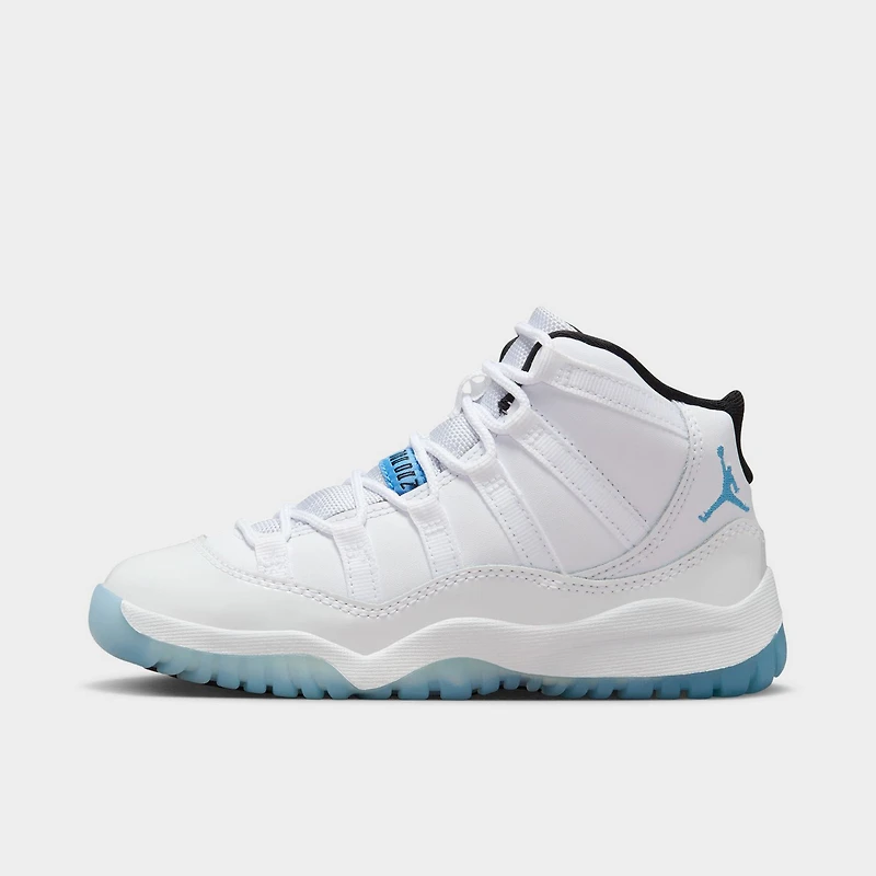 Jordan 11 Retro PS White / Legend Blue - Black