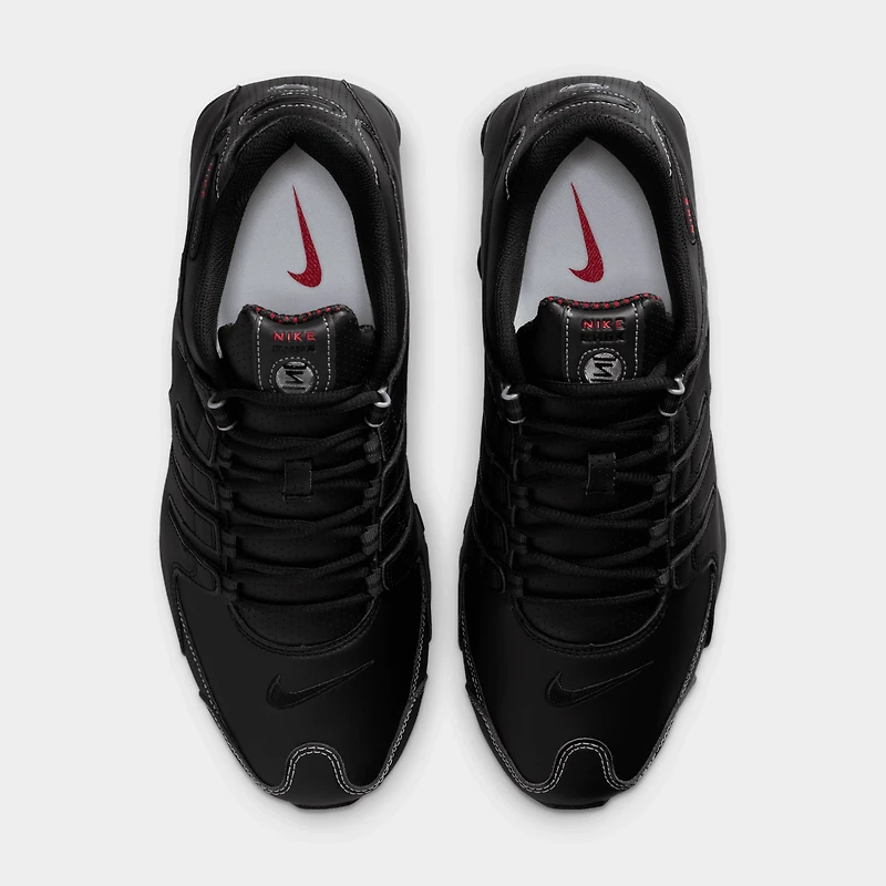 Nike Shox NZ Noir / Rouge universitaire