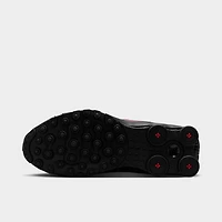 Nike Shox NZ Noir / Rouge universitaire