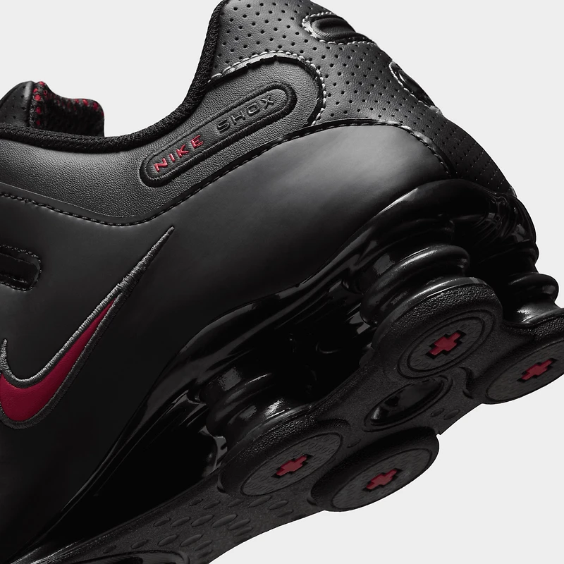 Nike Shox NZ Noir / Rouge universitaire