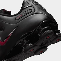 Nike Shox NZ Noir / Rouge universitaire