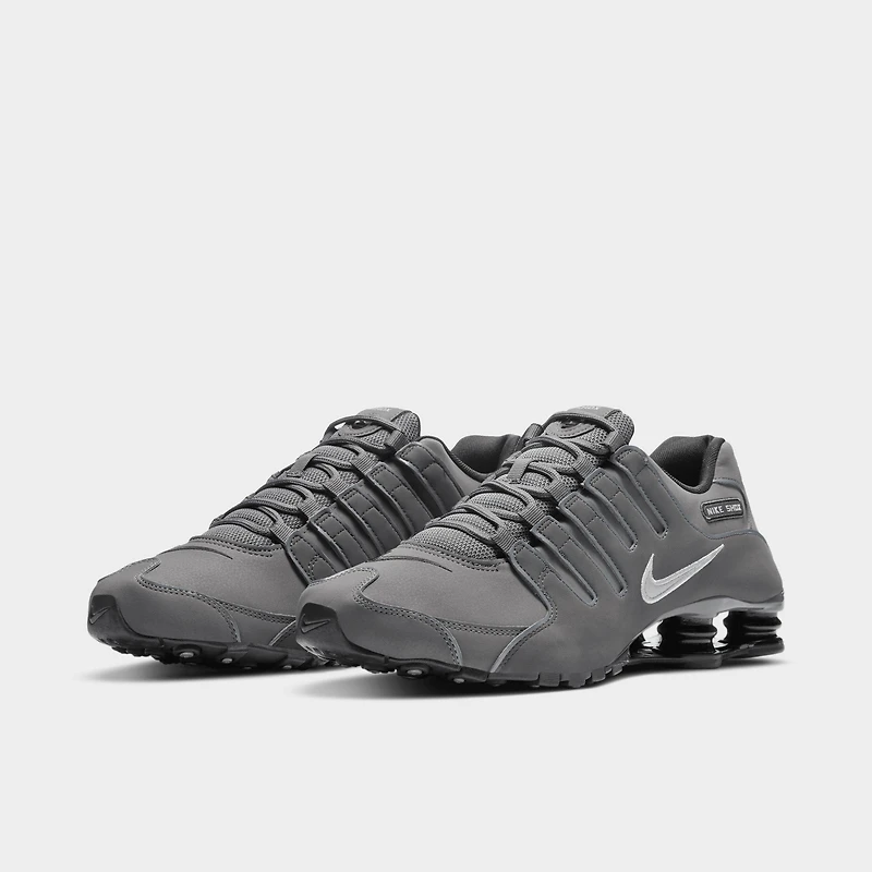Nike Shox NZ Gris Foncé / Minerai de Fer Métallisé