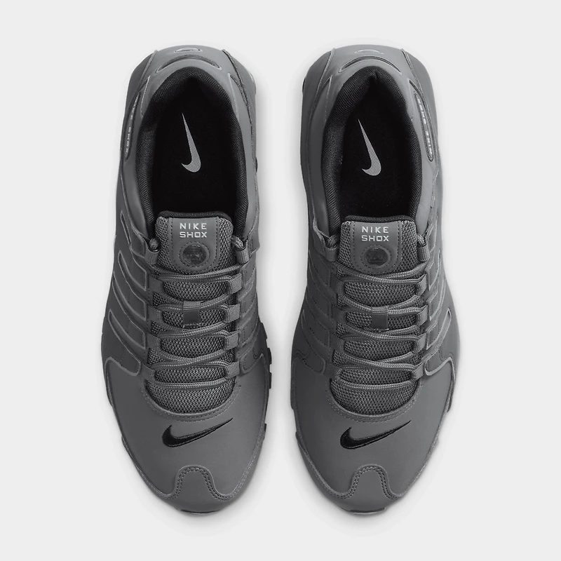 Nike Shox NZ Gris Foncé / Minerai de Fer Métallisé