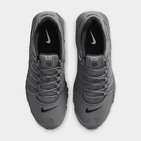 Nike Shox NZ Gris Foncé / Minerai de Fer Métallisé