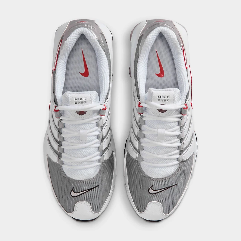 Nike Shox NZ Blanc / Rouge Gris