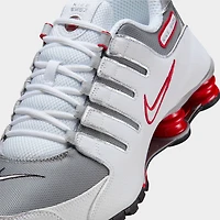 Nike Shox NZ Blanc / Rouge Gris