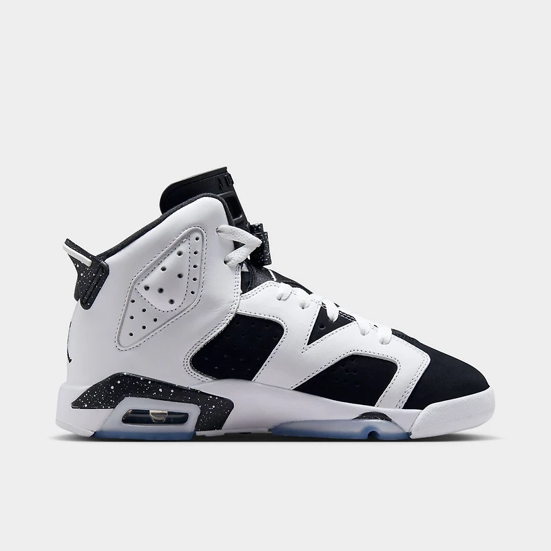Jordan 6 Retro GS White / Chrome Black