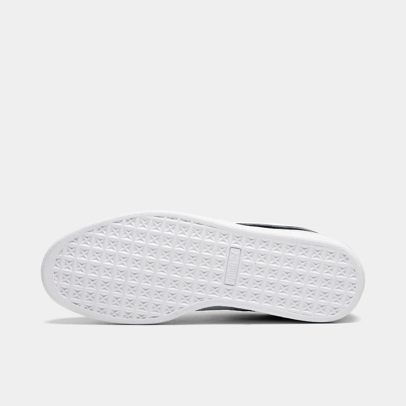 Puma Classique en suède Noir / Blanc