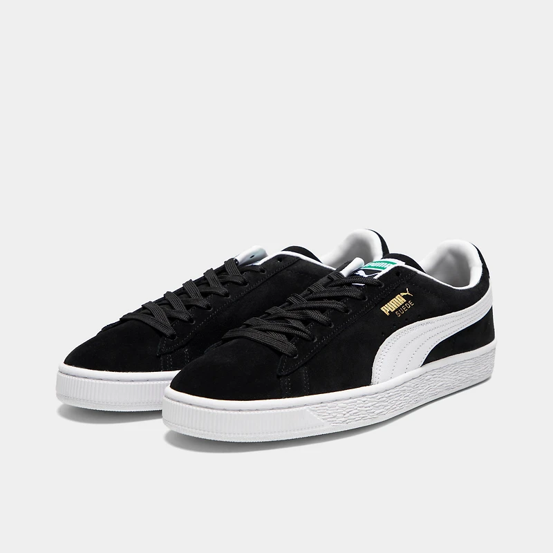 Puma Classique en suède Noir / Blanc
